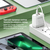 Мережевий зарядний пристрій ColorWay Power Delivery Port PPS USB (Type-C PD + USB QC3.0) (45W) білий (CW-CHS042PD-WT), зображення 16