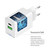 Мережевий зарядний пристрій ColorWay GaN Mini 35W PD Port PPS USB (Type-C PD + USB QC4.0) білий (CW-CHS055PD-WT), зображення 8