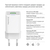 Мережевий зарядний пристрій ColorWay GaN Mini 35W PD Port PPS USB (Type-C PD + USB QC4.0) білий (CW-CHS055PD-WT), зображення 9