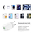 Мережевий зарядний пристрій ColorWay GaN Mini 35W PD Port PPS USB (Type-C PD + USB QC4.0) білий (CW-CHS055PD-WT), зображення 12