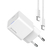 Мережевий зарядний пристрій ColorWay GaN Mini 35W PD Port PPS USB-C білий cable Type-C (CW-CHS056PDC-WT), зображення 3