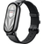 Ремінець Xiaomi до Band 10 Silk Knitted Strap Ebony BHR07Y9GL Black, изображение 4
