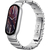 Ремінець Xiaomi до Band 10 Asymmetrical Metal Strap BHR07YHGL Silver, изображение 4