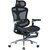 Крісло офісне з підставкою для ніг Sihoo DORO C300 Pro Mesh with footrest Black, зображення 3