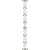 Ремінець Xiaomi Smart Band 8 Chain Strap (BHR7313GL) White, зображення 4