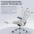 Крісло офісне з підставкою для ніг Sihoo DORO C300L Mesh with footrest White, изображение 5