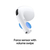 Apple AirPods 5 with Wireless Charging Case (MKFT4), Цвет: Білий, Оригинальное название цвета: White, Наличие активного шумоподавления: С функцией, изображение 5