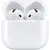 Apple AirPods 4 with Wireless Charging Case (2024) (MXP63), Цвет: Белый, Наличие активного шумоподавления: Без