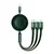 Кабель Baseus Bright Mirror 2 Series Retractable 3-in-1 Fast Charging Data Cable USB to Lightning+Type-C+MicroUSB 66W 1.1m Green