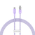 Кабель Baseus Gem Fast-Charging Data Cable USB-C to USB-C 100W 2m Nebula Purple (P10373000511-01)