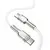 Кабель Baseus Cafule Metal Type-C to Type-C 100W (2m) White (CATJK-D02), изображение 2