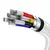 Кабель Baseus Cafule Metal Type-C to Type-C 100W (2m) White (CATJK-D02), изображение 4