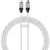 Кабель Baseus CoolPlay Series Fast Charging Type-C to Lightning 20W (1m) (white) (CAKW000002)
