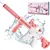 Іграшковий водяний автомат Water Gun M416 (рожевий), зображення 4