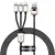 Кабель Baseus Year of the Tiger One-for-three Data Cable USB to M+L+C 3.5A 1.2m Black