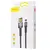 Кабель Baseus Cafule Lightning Special Edition 2.4A (1m) (Gray) CALKLF-GG1, зображення 2