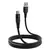 Кабель Proove Soft Silicone Type-C 2.4A (1m) Black, изображение 3