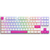 HATOR Knockout Pink PBT keycaps - ESC/SPACE/ENTER/R.SHIFT/ARROWS (HTS-711), изображение 2