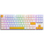 HATOR Sunny Yellow PBT keycaps - ESC/SPACE/ENTER/R.SHIFT/ARROWS (HTS-715), изображение 2