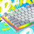 Клавіатура механічна HATOR Gravity TKL orange (HTK560) black, US layout, зображення 11