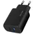 Сетевое зарядное устройство Proove Silicone Power 2 30W (Type-C + USB) + Cable Type-C to Type-C (1m) black (WCSP23011001), изображение 5