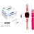 Дитячий годинник AmiGo GO005 4G WIFI Thermometer Pink, изображение 3