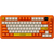 Бездротова механічна клавіатура Ajazz AK820 MAX Avocado Switch Orange-White Theme-RGB--With Screen, изображение 7