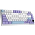 Бездротова механічна клавіатура Ajazz AK820 PRO 75% Flying Fish Switch White RGB (AK820PRO-FF-PWB), изображение 4