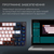 Бездротова механічна клавіатура GamePro Asgard Valhalla (MK160B Pro) 75% QLAB orange switches, зображення 8