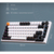 Бездротова механічна клавіатура GamePro Asgard Valhalla (MK160W Pro) 75% QLAB orange switches, изображение 15