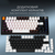 Бездротова механічна клавіатура GamePro Asgard Valhalla (MK160B Pro) 75% QLAB orange switches, зображення 10