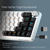 Бездротова механічна клавіатура GamePro Asgard Valhalla (MK210W Pro) 65% QLAB orange switches, изображение 6