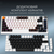 Бездротова механічна клавіатура GamePro Asgard Valhalla (MK160W Pro) 75% QLAB orange switches, зображення 10