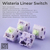 Клавіатура механічна бездротова EPOMAKER Shadow-X Wisteria Linear White (SHX-W-WL), зображення 5