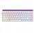 Дротова механічна клавіатура Ajazz NK68 Red switches Side contour White (NK68-R-S-W)