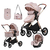Коляска універсальна 3в1 Kidilo H2D (Khaki beige), зображення 2
