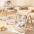 Стільчик-шезлонг для годування 2в1 Kidilo Baby Chair Z901 beige (11-3), зображення 14