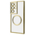 Чохол WAVE Metal Color Case with Magnetic Ring Samsung Galaxy S23 Ultra Gold