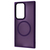 Чохол WAVE Matte Insane Case with Magnetic Ring Samsung Galaxy S24 Ultra Deep purple