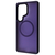 Чохол WAVE Matte Insane Case with Magnetic Ring Samsung Galaxy S25 Ultra Deep purple