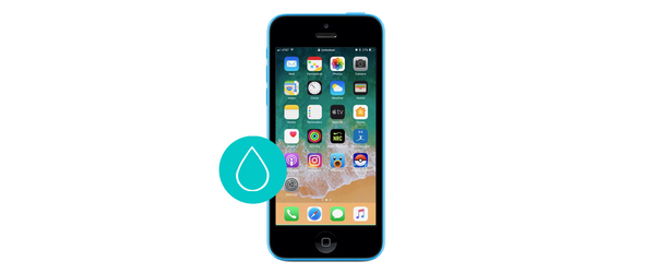 Ремонт после попадания влаги iPhone 5C, С чем проблема?: Ремонт после попадания влаги iPhone 5C