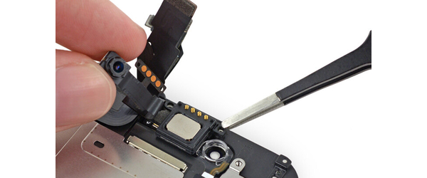 Замена верхнего (голосового) динамика iPhone 5C, С чем проблема?: Замена верхнего (голосового) динамика iPhone 5C