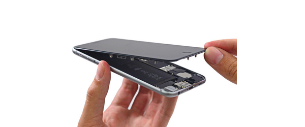 Заміна скла дисплея з рамкою 100% успіх ( Apple iPhone 6 Plus ), З чим проблеми?: Заміна скла дисплея з рамкою 100% успіх iPhone 6 Plus