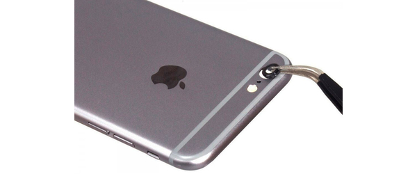 Замена стекла задней камеры iPhone 6S Plus, С чем проблема?: Замена стекла задней камеры iPhone 6S Plus