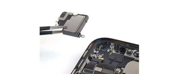 Замена верхнего (голосового) динамика iPhone 14 Pro, С чем проблема?: Замена верхнего (голосового) динамика iPhone 14 Pro