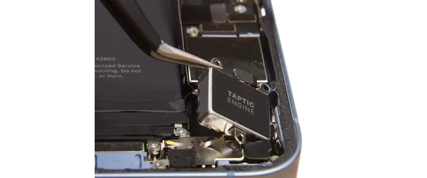 Замена вибромотора iPhone 14, С чем проблема?: Замена вибромотора iPhone 14, Компонент: Корпус, Модель: iPhone 14, Серія: iPhone 14