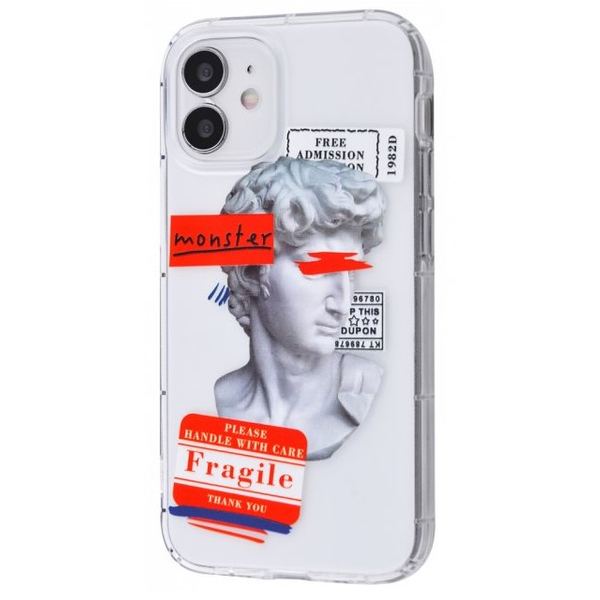 Купити Чохол прозорий Fragile Apple iPhone 12 Mini - Паяльня