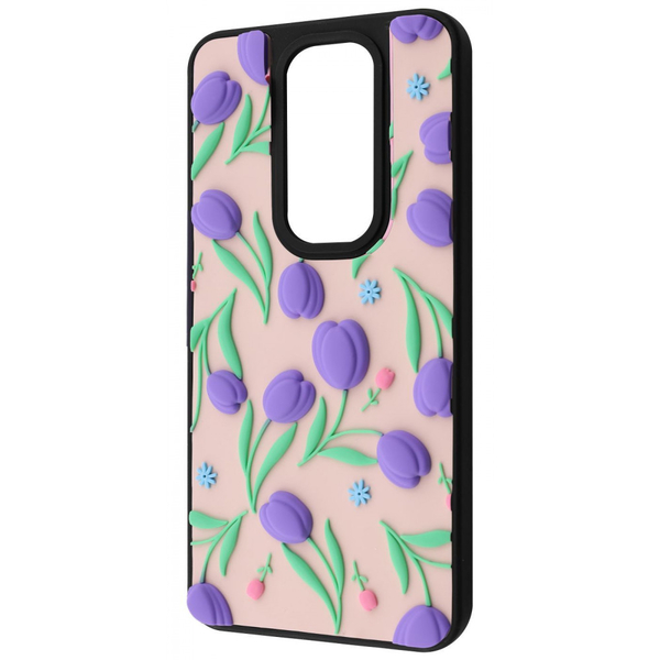 Чохол WAVE Doodle Case Xiaomi Redmi Note 8 Pro Flowers