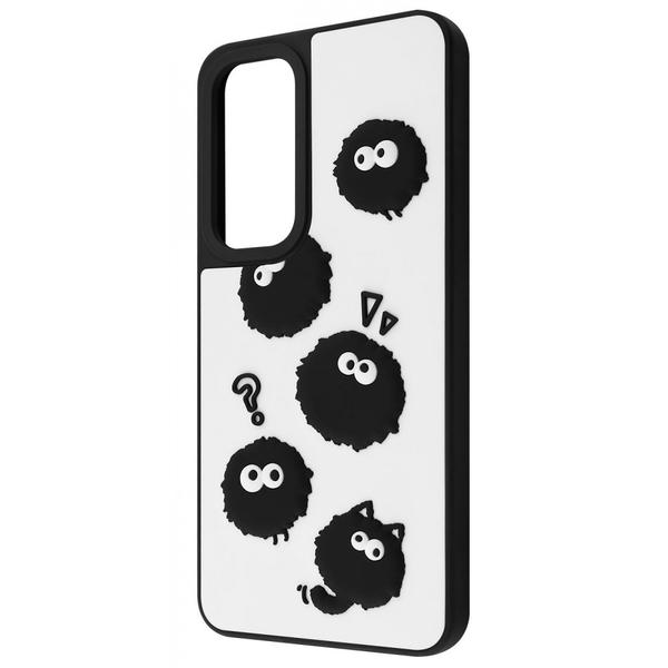 Чохол WAVE Doodle Case Samsung Galaxy A36/A56 Black fluffy
