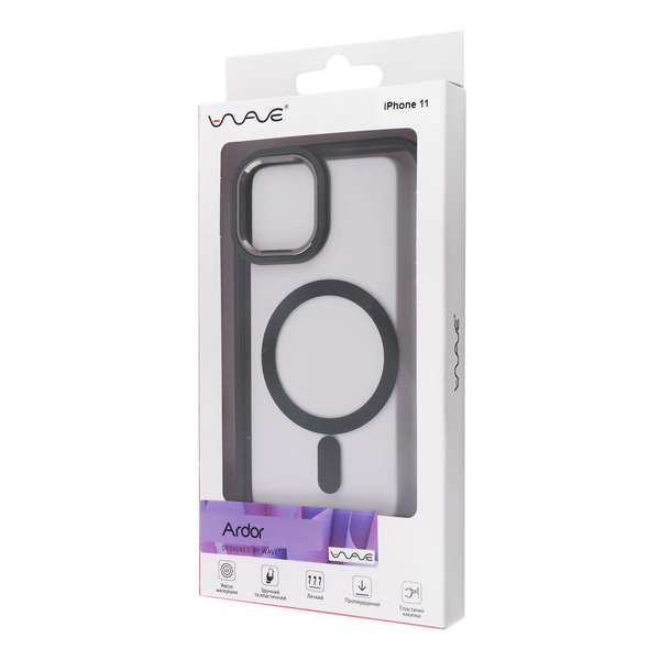 Чохол WAVE Ardor Case with Magnetic Ring iPhone 11 Deep purple, зображення 2